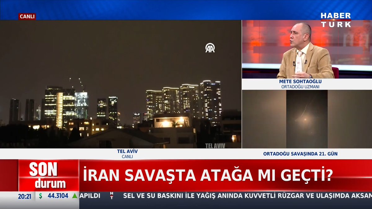 📌İran'dan ABD'ye şok tehdit: İran savaşta atağa mı geçti? Ortadoğu Uzmanı Mete Sohtaoğlu #OlaylarveGörüşler'de değerlendirdi.