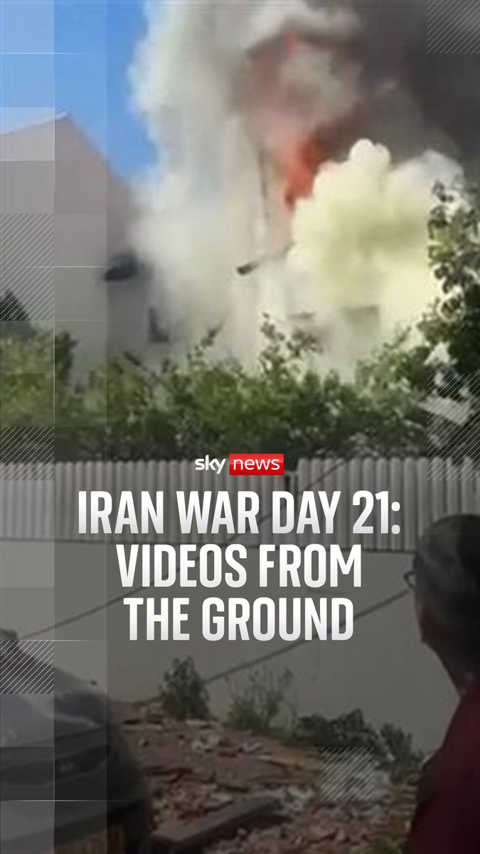 Donald Trump and Benjamin Netanyahu say this war could end faster than people think. But Sky's SallyLockwood reports that in the Middle East, it still feels like it’s moving in the opposite direction. 🔗