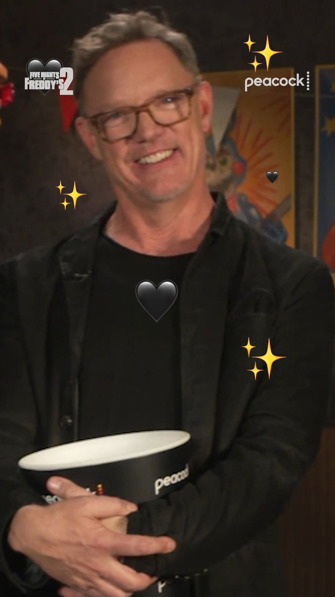 William Afton: 👿 Matthew Lillard: 🥰 #FNAF2 arrives April 3 on Peacock.