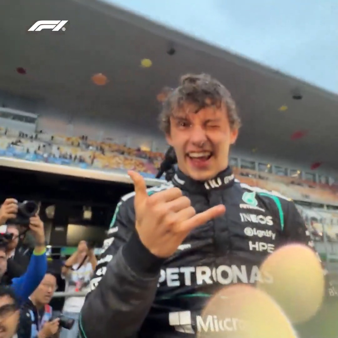 Kimi's been waiting to show us this one 🤙😜 #F1
