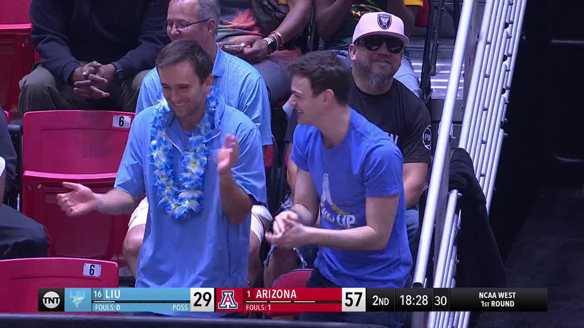 The incredible story of how LIU super fans David &amp; Cameron started "fins up" at their first Sharks game back in 2023.