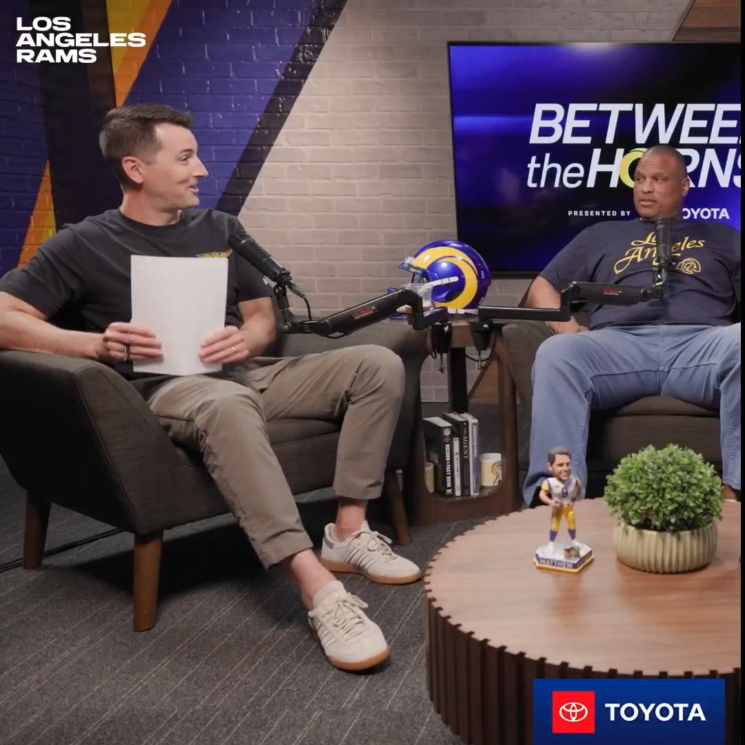 "What I love about that is, it's so different here. I keep talking about the ecosystem (in LA)." Discussing coaching additions of former players Robert Woods + Brian Allen on 'Between The Horns' 🎥 »