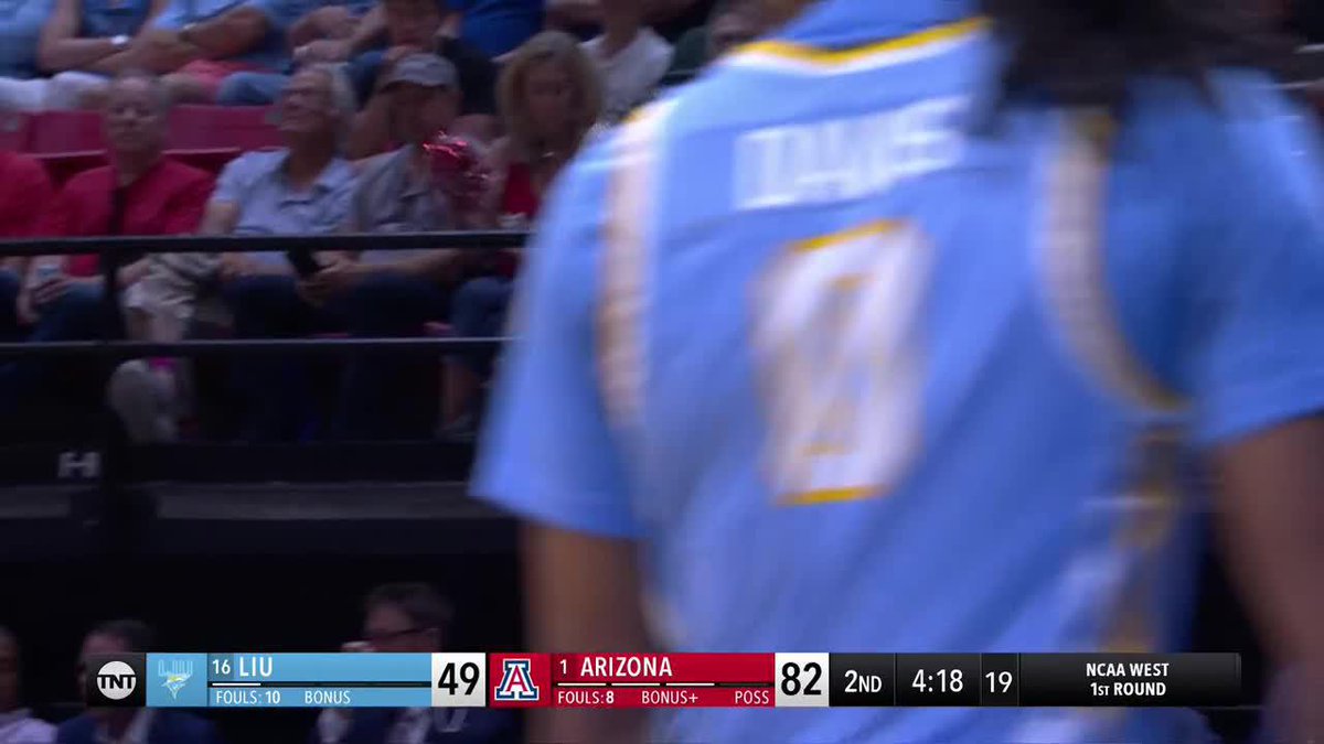 "HE'LL REMEMBER THAT FOR A LIFETIME." LIU Sophomore Eddie Munyak is playing in his 2nd game this season for the Sharks. He just scored in a NCAA Tournament game.