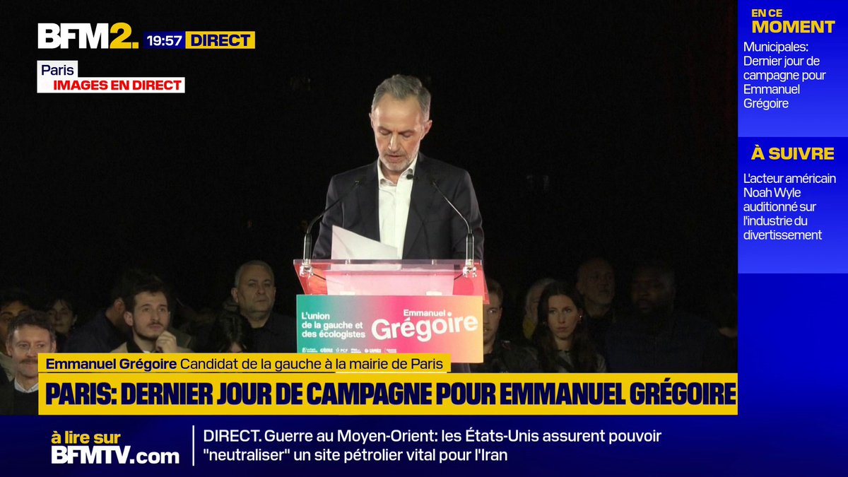 "Nous devons nous mobiliser ensemble, dans les urnes, pour battre l'Union des droites à Paris": Emmanuel Grégoire s'adresse aux électeurs de La France insoumise #BFM2