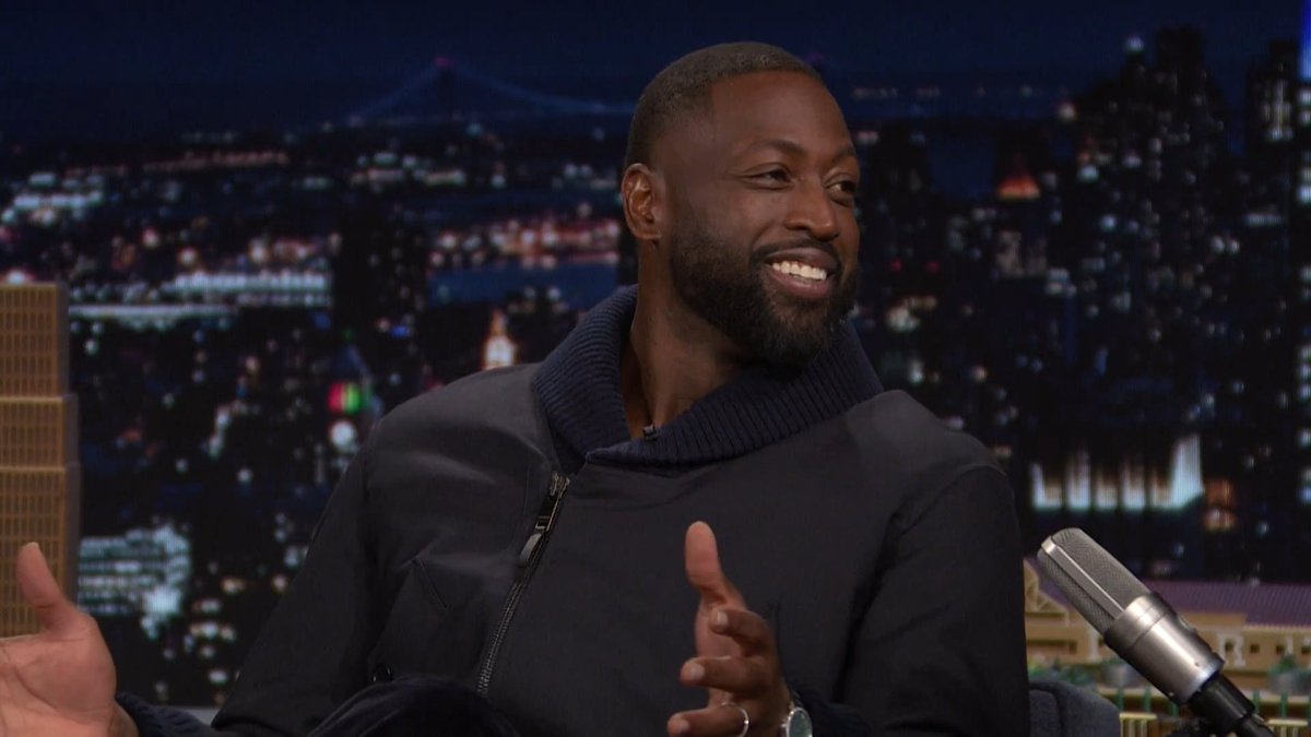 .SHAQ kept his promise to DWade and Udonis Haslem after Miami HEAT won the NBA Championship 20 years ago 🤣 #FallonTonight