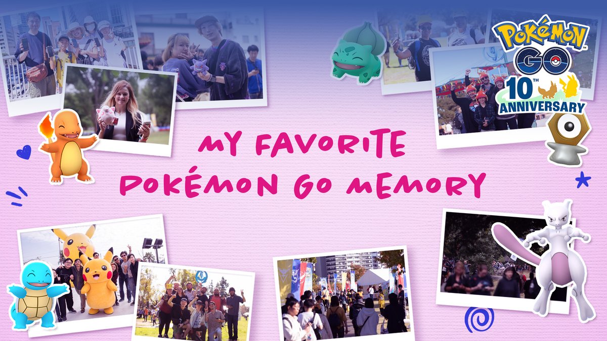What’s your favorite memory of playing Pokémon GO? Was it catching your favorite Pokémon? The moment you first picked your Pokémon GO team? Meeting new friends during Community Day? Tag Pokémon GO in your answer and add the hashtags #GOMemories #Sweepstakes for a chance to win a trip to Pokémon GO Fest 2026! ✈️ NO PURCHASE NECESSARY. For odds, prize details, and full Official Rules, visit