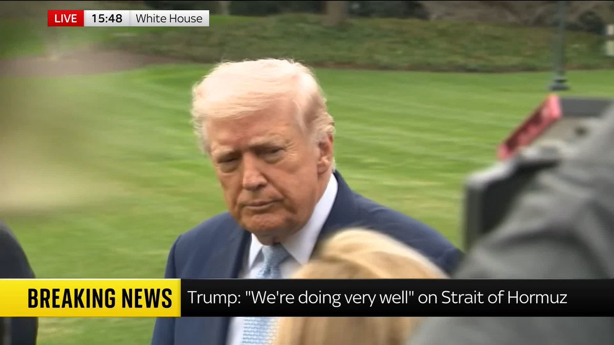 "It's been a very late response." U.S. President Donald Trump says the UK should have acted 'a lot faster' over giving permission to use military bases in the Middle East to strike targets in defensive operations. 📺 Sky 501, Virgin 602, Freeview 233 and YouTube