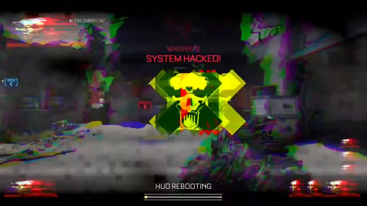 How many of you can say you experienced getting System Hacked for 2 straight minutes in Advanced Warfare?