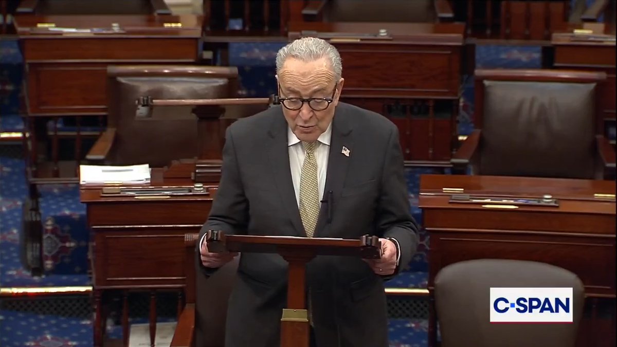Sen. Schumer: "Thanks to Donald Trumps war with Iran, gas prices are now sneering four dollars a gallon."