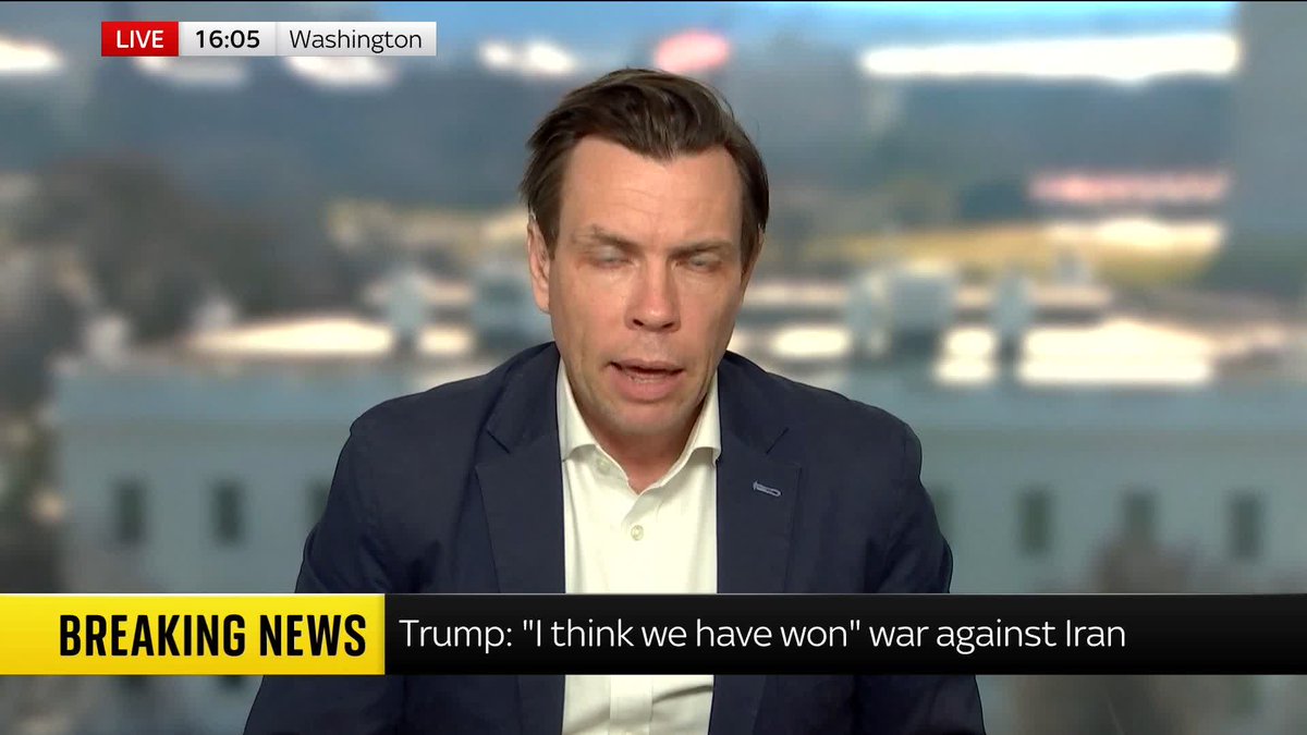 "Some will see it as another little moment of mission creep." Sky's Mark Stone says the UK giving the U.S. permission to use its bases in the Middle East represents a shift in the British position on the war in Iran. 📺 Sky 501, Virgin 602