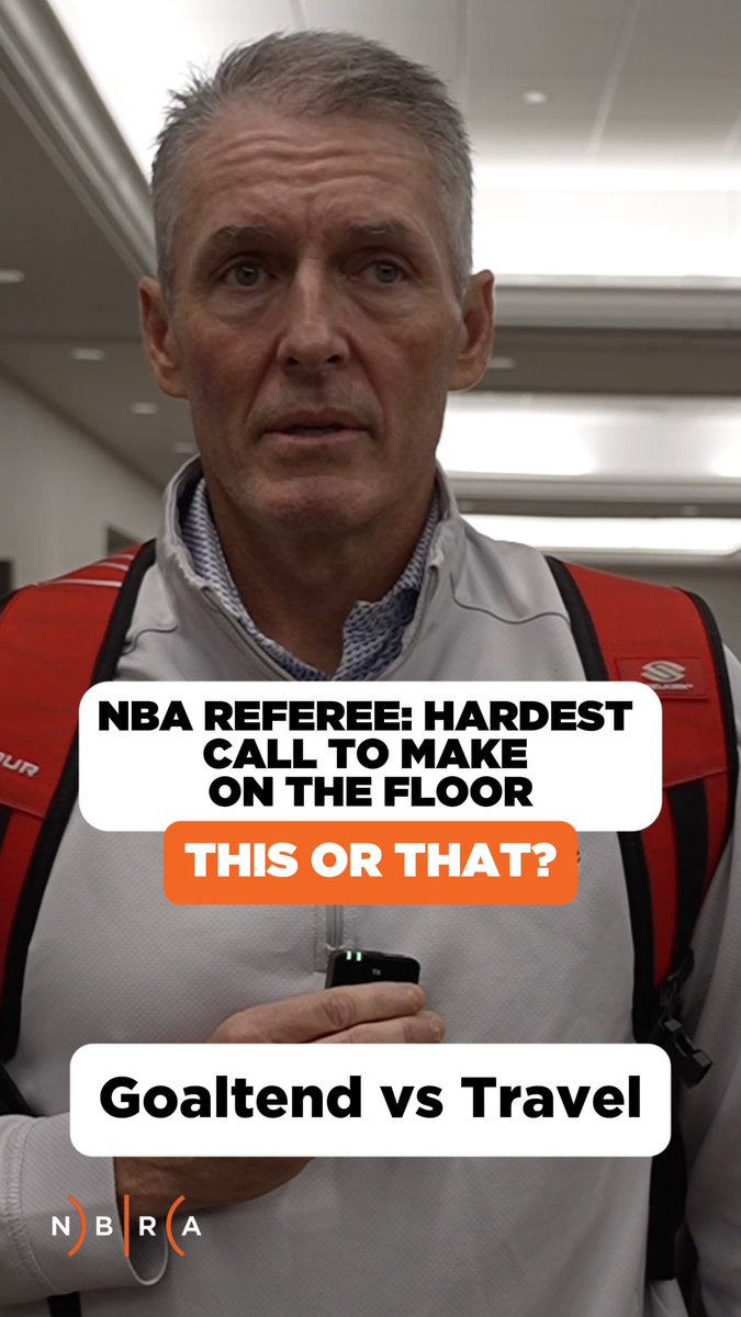 This or That: NBA Referee Edition ✅ What do you think the hardest call to make on an NBA floor would be?