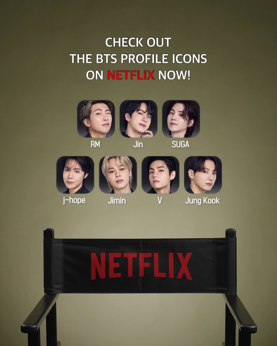 BTS finding out they're getting Netflix profile icons!!! #BTSLiveonNetflix #BTS_ARIRANG0