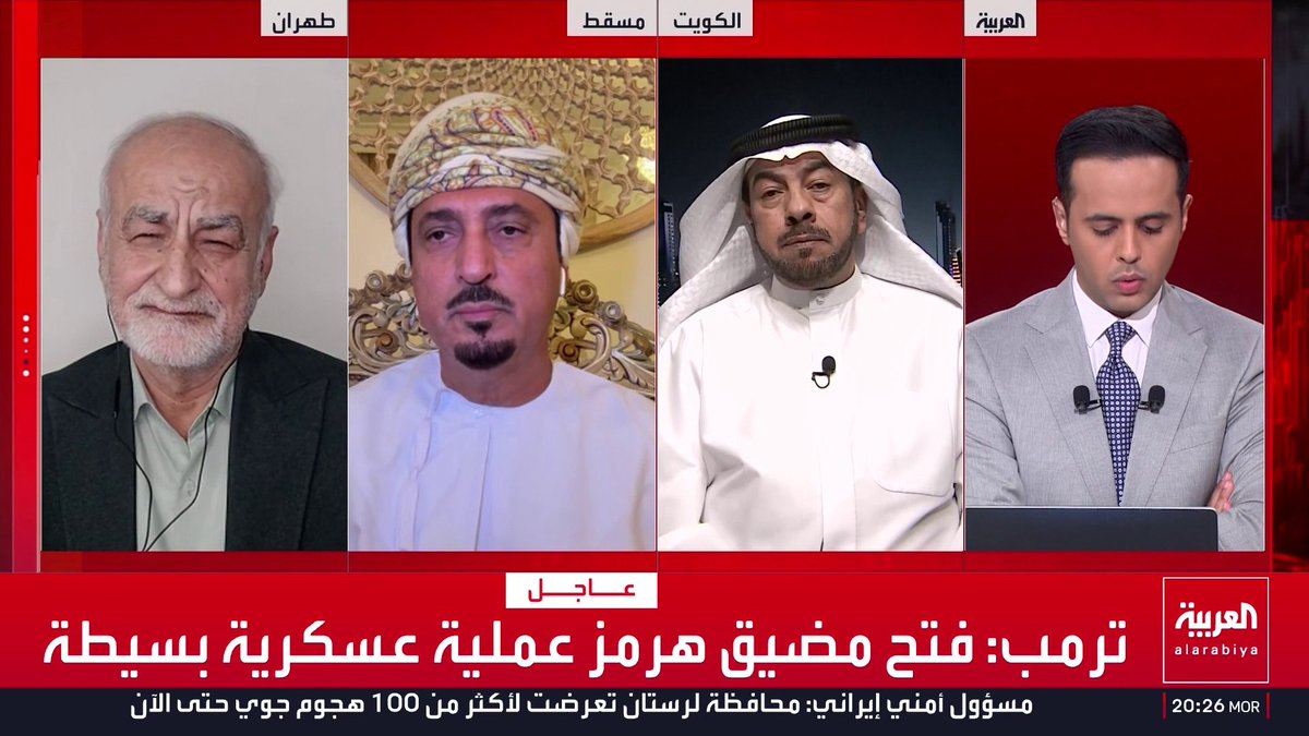الصحفي يوسف الهوتي: نفي مجتبى خامنئي الاعتداء على عُمان وتركيا محاولة لفتح باب الحوار من خلالهما قناة العربية