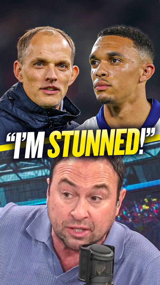 😱 "I'm stunned that Trent isn't in there!" ❌ "I think it's the wrong call!" Jason Cundy disagreed with Thomas Tuchel's decision to leave Trent Alexander-Arnold out of the England squad! 👀