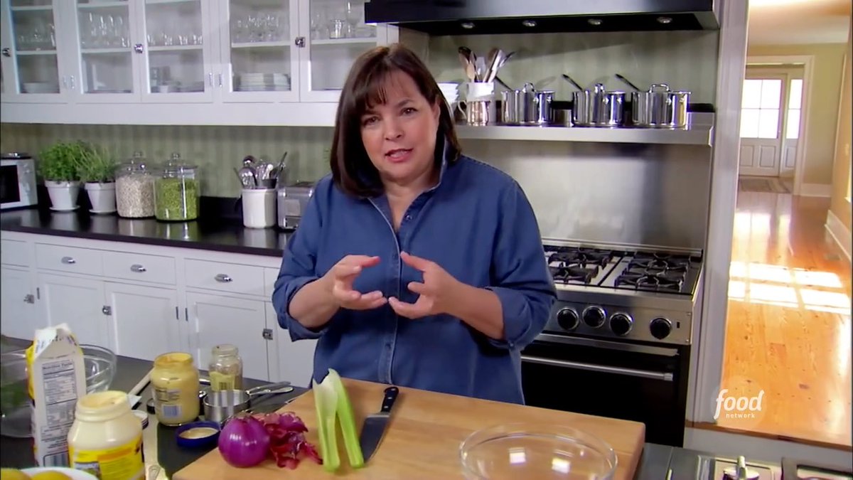 The reviews speak for themselves! Ina Garten's 5-star potato salad is always a crowd-pleaser ⭐⭐⭐⭐⭐ Get the recipe: