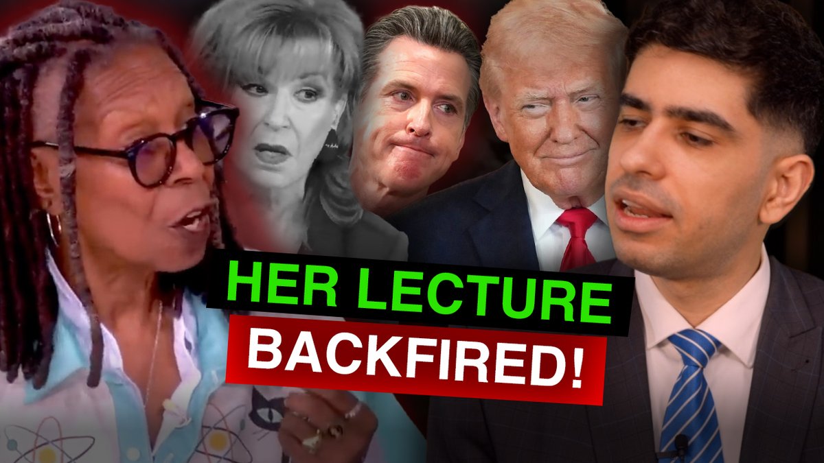Whoopi SNAPPED at Trump over his 'Dumb' jab at Newsom... then quickly got humbled by guest