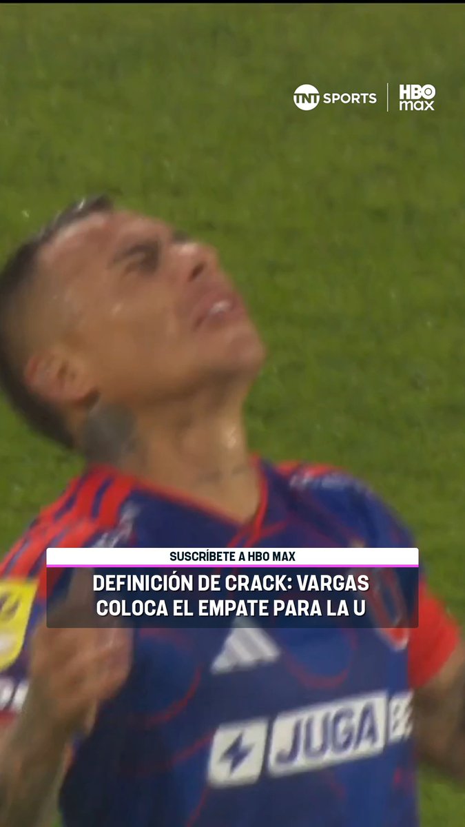 🔥⚽🤘🏼 ¡TURBOMAN ANDA ENCENDIDO! Eduardo Vargas aprovechó una gran habilitación, se sacó al arquero, y definió con mucha frialdad, para colocar el empate de #LaU ante Deportes La Serena. Disfruta de la #CopaDeLaLiga2026. Suscríbete a #TNTSportsenHBOMax 📲💻 Link en la BIO 📍