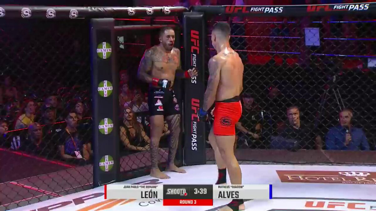 My GOD. Disgusting one shot KO by Matheus Alves to close the Shooto Brasil prelims #ShootoBrasil135
