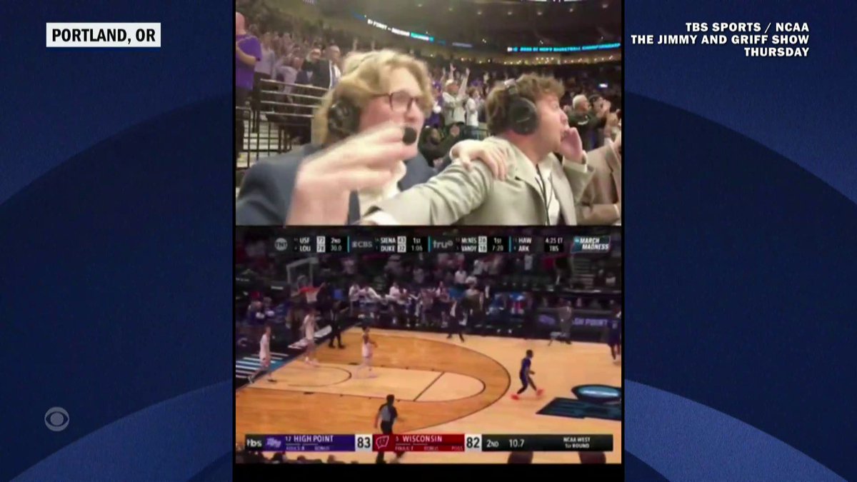 The High Point student broadcasters have captured the hearts of the nation as they passionately called their school’s upset victory over No. 5 seed Wisconsin in the first round of March Madness – reminding fans what the tournament is all about.