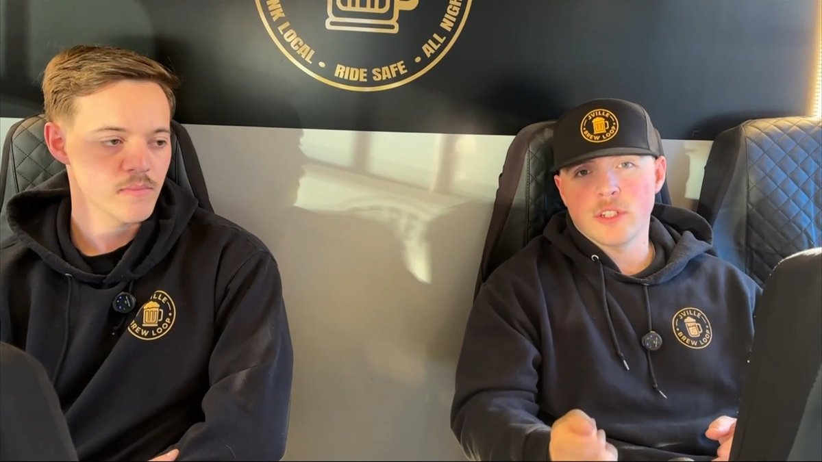 Two Marines got tired of DUIs (and the briefs), so they built the Jville Brew Loop in the jarhead capital of the world, Camp Lejeune—brilliant. 🍺 These two are going places. 🔥