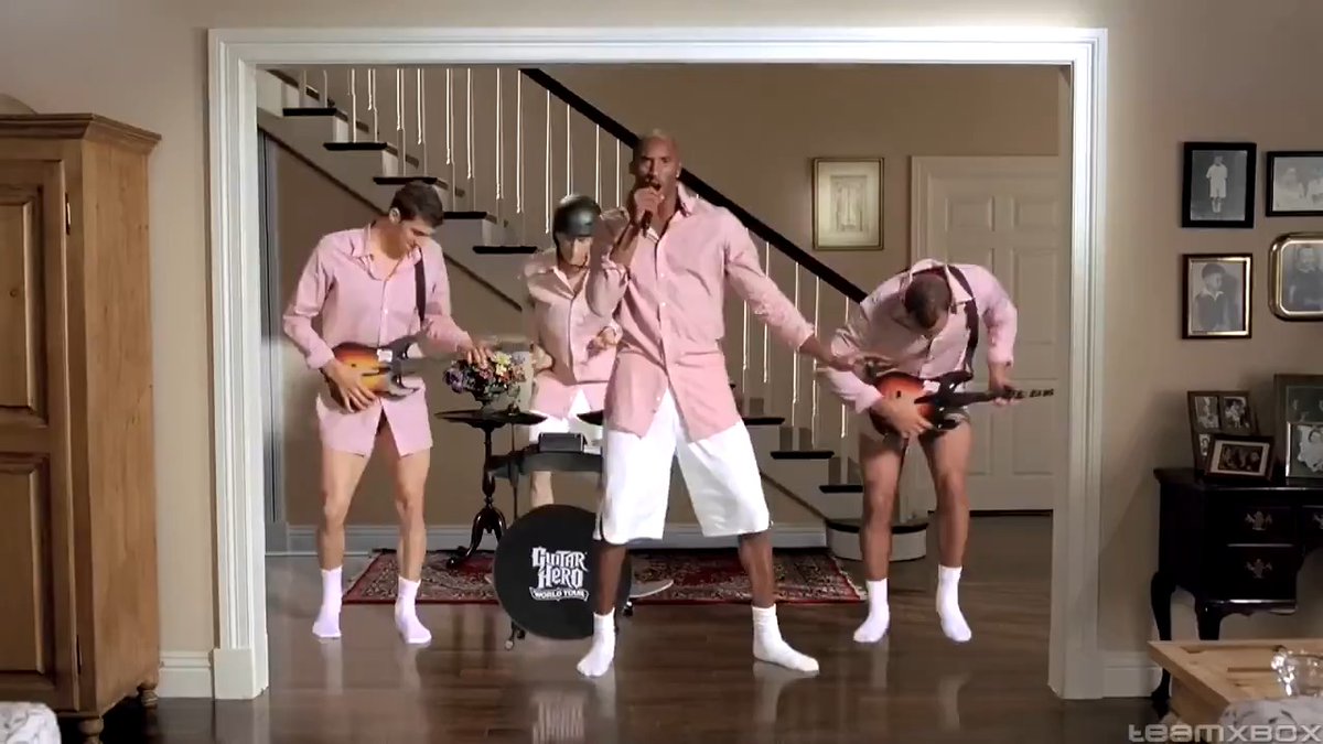 Guitar Hero World Tour ad featuring Kobe Bryant, Alex Rodriguez, Tony Hawk &amp; Michael Phelps (2008)