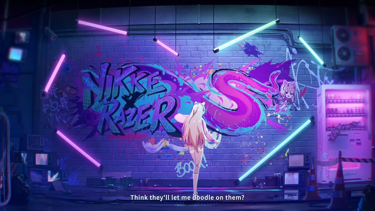 A new look arrives in GODDESS OF VICTORY: NIKKE. The Razer x NIKKE collaboration brings the Viper Exclusive Costume: Punky Street to the battlefield, blending GODDESS OF VICTORY: NIKKE's rebellious style with Razer’s edge. Stay tuned for more information. #Razer #NIKKE #NIKKExRAZER