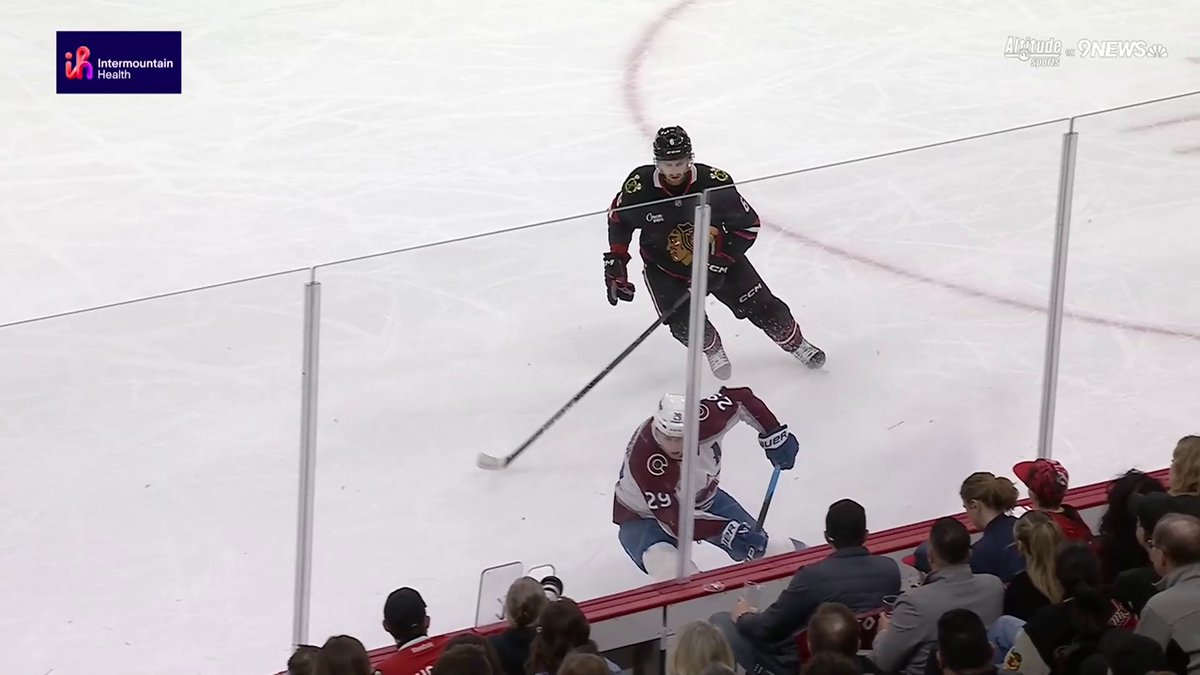 The Colorado Avalanche are so dangerous in transition...