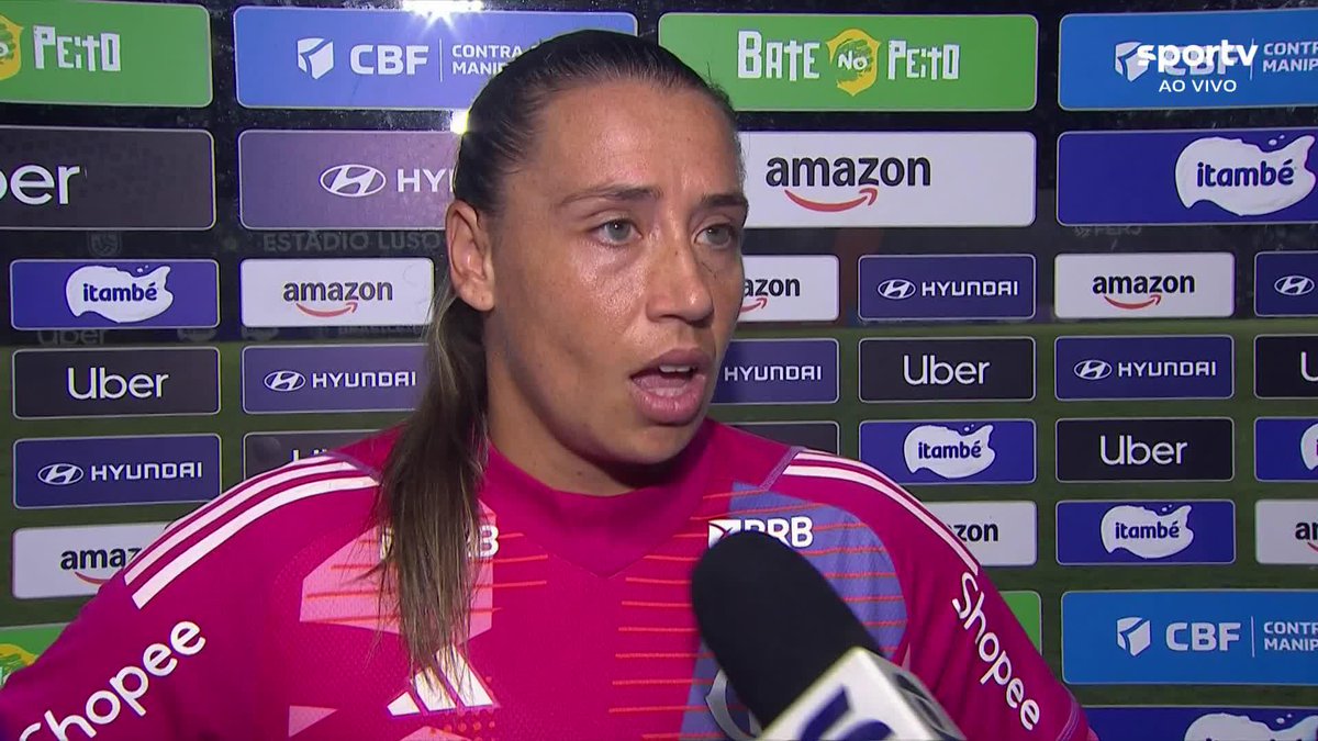 Goleira do Flamengo, Vivi Holzel cobra profissionalização da arbitragem no futebol feminino: “Eu sei que no futebol masculino a arbitragem é profissional, mas no feminino a arbitragem também precisa ser profissional.” 🎥 sportv | ge