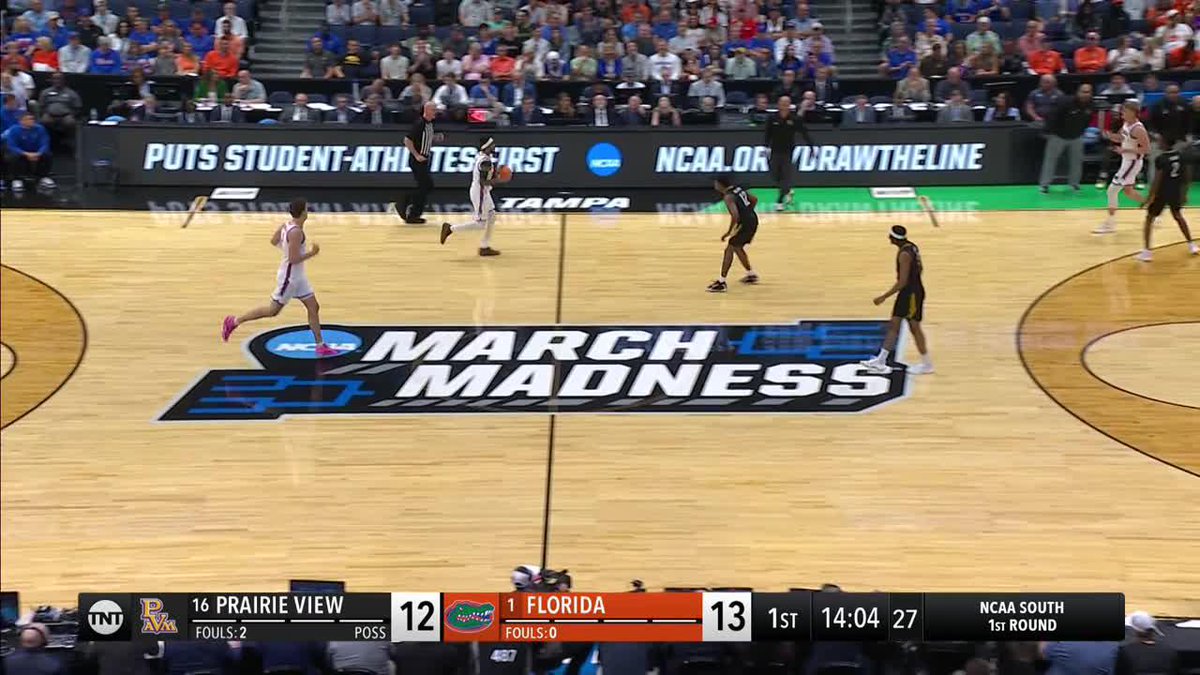 The Panthers are dialed in from deep 📞 #MarchMadness PVAMU Men’s Basketball