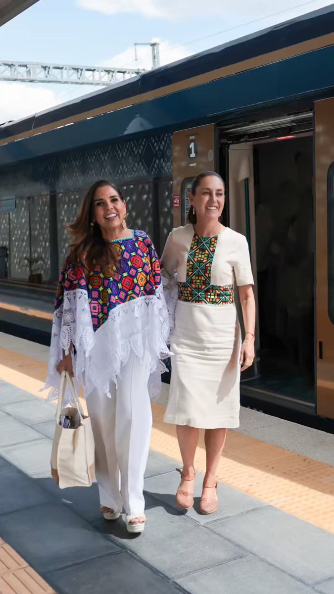Les muestro el Tren Maya de larga distancia.
