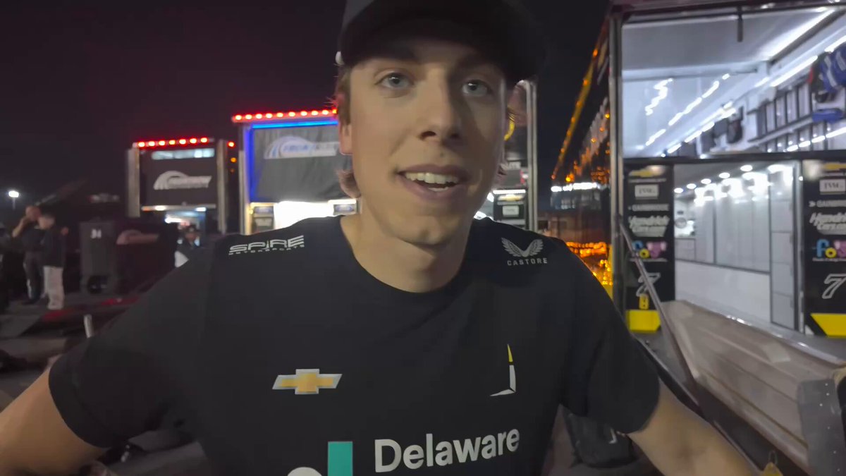 Carson Hocevar said he got a flat when he lost the lead to Ross Chastain. And what happened on the pit stop when he missed his box? FOX: NASCAR