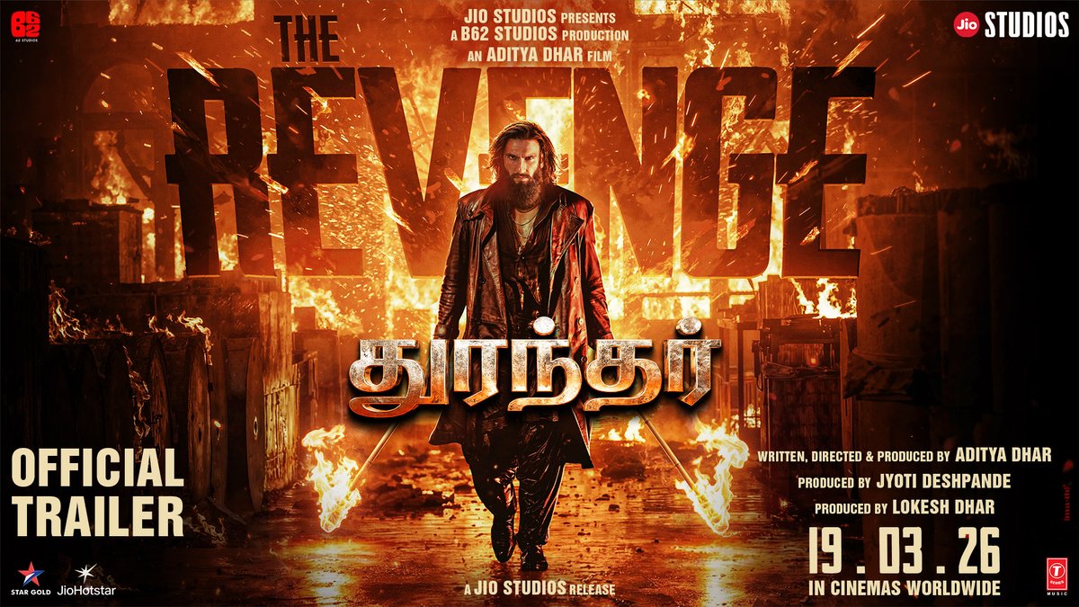 The Tamil Version is Hot 🔥 #Dhurandhar2