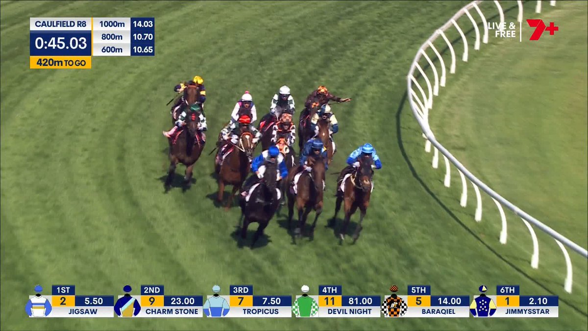 SIX IN A ROW AND AN AUSSIE GROUP 1 FOR JIGSAW 🧩 The most improved horse in Australia does it again in the William Reid! Logan Bates and Cindy Alderson have an Australian Group 1 😍 Logan Bates AldersonRacing