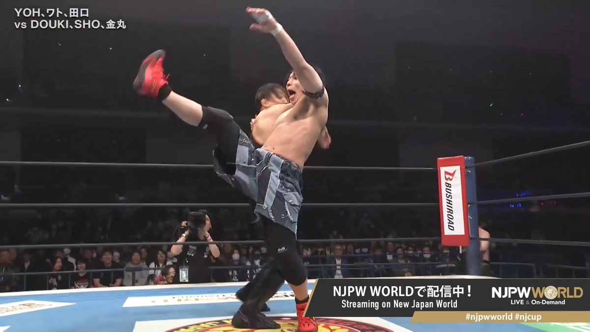 YOH "EVIL...?😈" From the profile URL #NJPW #njpwworld #njcup