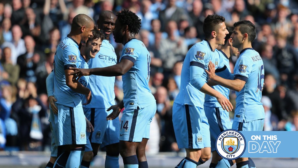 #OnThisDay: #ManCity 3-0 West Brom [2015] ⚽️ [27'] Wilfried Bony ⚽️ [40'] Fernando Reges ⚽️ [77'] David David Silva