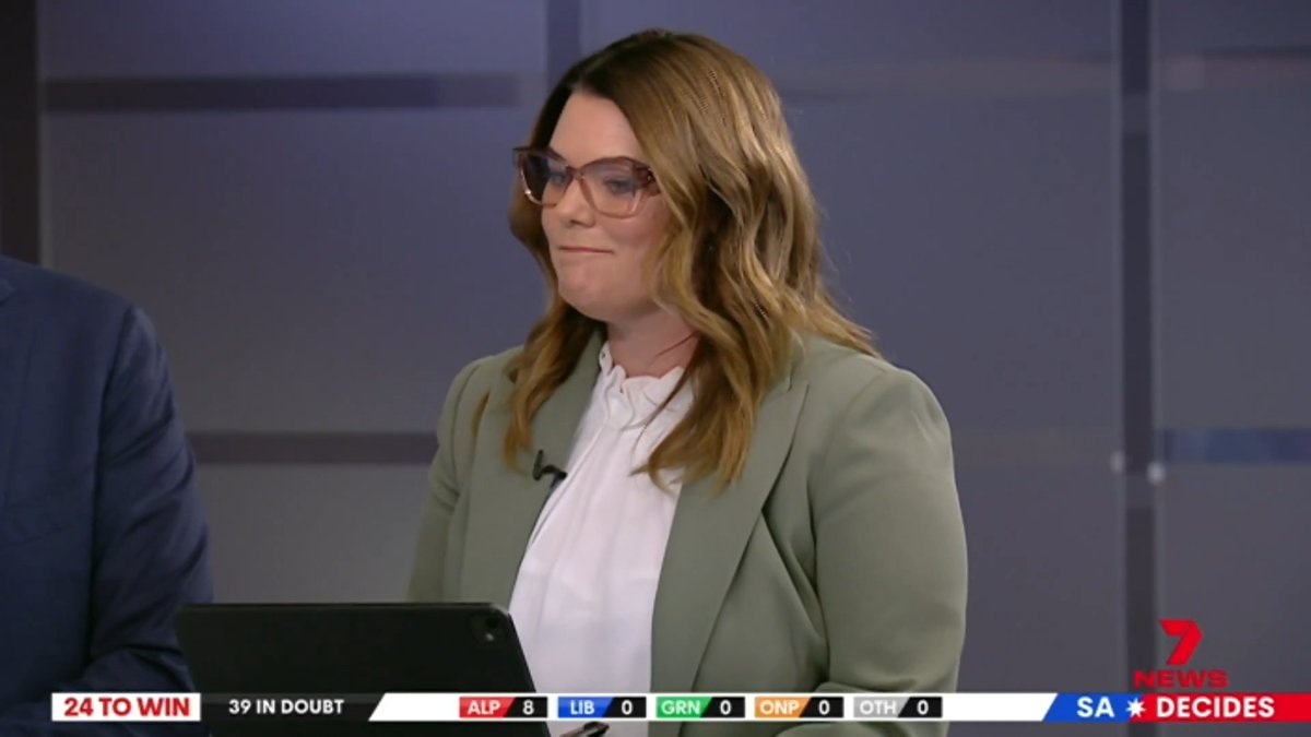 Sarah Hanson-Young to Alex Antic: “Blame your mate Trump, I’d say for that one.” Watch Channel 7 and 7plus as SA Decides |