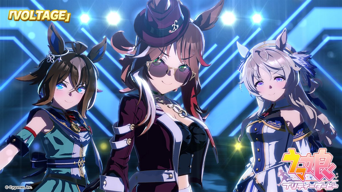 【ライブ動画「VOLTAGE」公開！】 「VOLTAGE」のゲーム内ライブ動画ゲームサイズVer.を公開しました！ ぜひご覧ください♪ #ウマ娘 #ゲームウマ娘