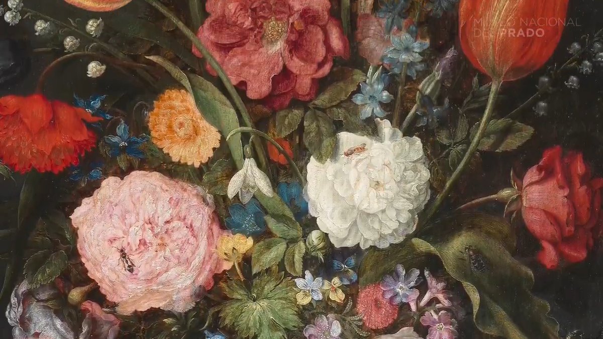 "Soneto de las flores" de Calderón de la Barca y "Florero", de Jan Brueghel el Viejo #DíaMundialdelaPoesía Inspirado en el montaje teatral “La palabra de oro” de Pedro Mari Sánchez
