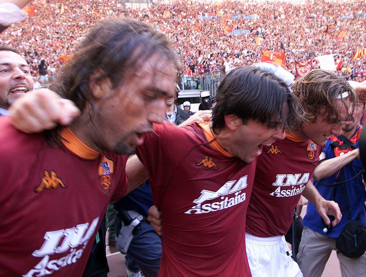 EVERY SINGLE GOAL scored by BATISTUTA, TOTTI and MONTELLA during the 2000/01 Scudetto season.