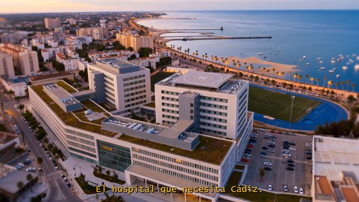 Así será el nuevo Hospital de Cádiz. Un gigante de la sanidad de Andalucía a la vanguardia para dar un enorme salto de calidad. Será referencia. El hospital que necesitan los gaditanos por fin se va a hacer realidad. #AndalucíaTeCuida