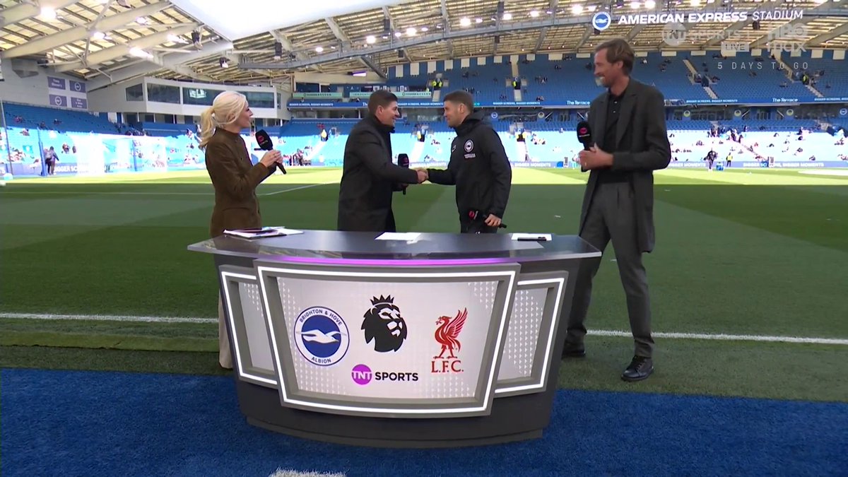 "I'm really pleased to work with them all" Fabian Hurzeler previews Brighton's clash Liverpool... 🎙️ Lynsey Hipgrave | Peter Crouch 📺 TNT Sports & discovery+ UK