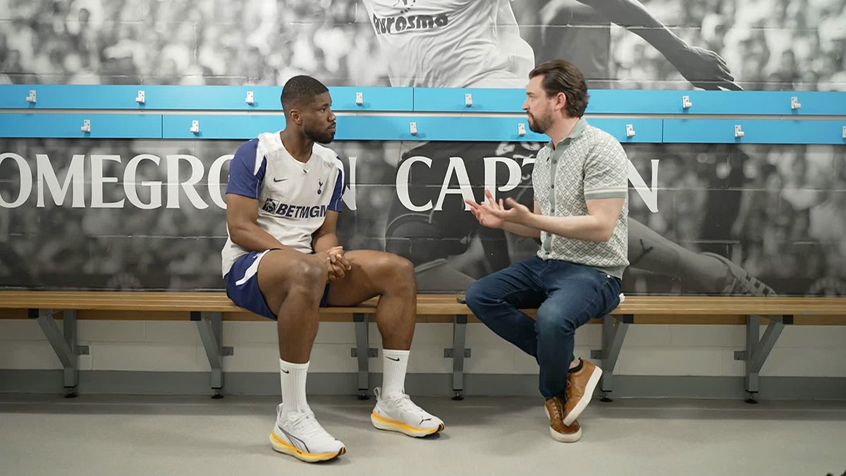 "It makes us love playing and makes us give that bit more" 🗣️ Kevin Danso on how important the Spurs fan's support will be to help the side build momentum ⚪️