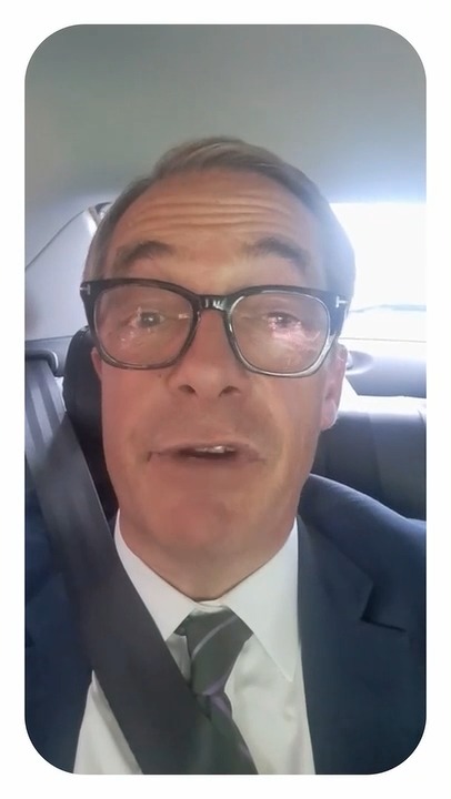 Thanks to The Guardian for unearthing Nigel Farage’s Cameo outtakes… we imagined what notifications he might be reacting to 🙈