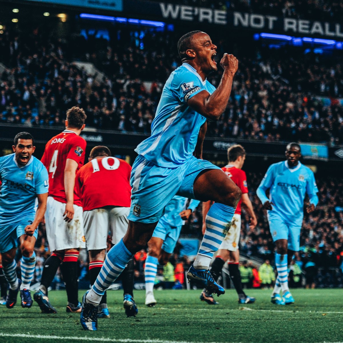 The Manchester derby is the ONLY derby in English football that has had multiple semi-finals, finals, *and* Premier League title deciders. 🤷♂️