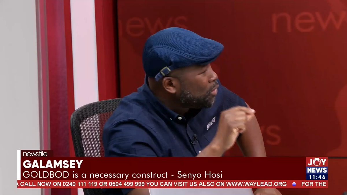 Galamsey: Galamsey is not going anywhere. We have to find a way to correct the externalities around that. - Senyo Hosi [Convener, OneGhana Movement &amp; Trustee of the Ghana Coalition Against Galamsey] #Newsfile