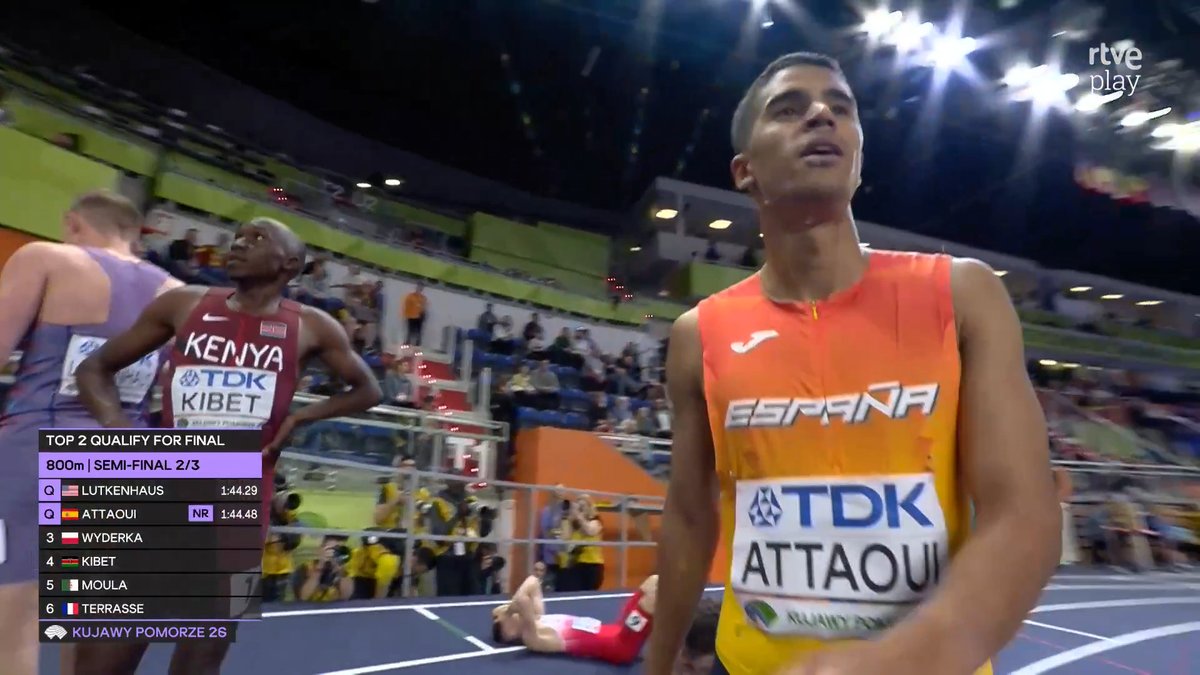 Iba ÚLTIMO y ha acabado metiéndose en la final del Mundial con RÉCORD DE ESPAÑA 🇪🇸 Mohamed Attaoui. Qué barbaridad de remontada.