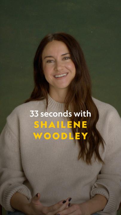 33 seconds with an actress, an ocean advocate, and a cat lover. #NatGeo33 changemaker Shailene Woodley's favorite place on Earth is the ocean—which she is fighting fiercely to protect. See the full list: