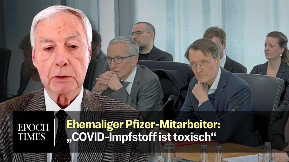 Der ehemalige Pfizer-Toxikologe Helmut Sterz erhob während der Anhörung in der Corona-Enquete-Kommission des Bundestages am Donnerstag schwere Vorwürfe. „Ich sah, dass die beiden an Ratten durchgeführten Toxizitätsstudien keinen Wert für die Risikoabschätzung bei Menschen hatten“, so Sterz. Epoch Times konfrontierte den ehemaligen Bundesgesundheitsminister Karl Lauterbach (SPD) mit den Vorwürfen. Laut Wissenschaftler Sterz hätten insgesamt zehn essenzielle Toxizitätsstudien gefehlt, die notwendig gewesen wären, um die Sicherheit nachzuweisen. Der Virologe war ehemals Cheftoxikologe in zwei europäischen Zentren von Pfizer und hatte leitende Funktionen bei weiteren namhaften Pharmafirmen wie Boehringer Mannheim und F. Hoffmann-La Roche inne. Zudem erklärte er, dass auch Toxizitätsstudien zu den Lipid-Nanopartikeln fehlen würden, die als Transportvehikel für die Messenger-RNA dienen, die Teil des COVID-Impfstoffs ist. Im RKI-Protokoll vom 27. April 2020 heißt es: „Es werden mehrere Impfstoffe kommen, die im Schnelldurchgang entwickelt und geprüft wurden. Relevante Daten werden erst Post-Marketing erhoben.“ Laut Sterz ist dies der Beweis, dass von Anfang an keine relevanten Sicherheitsprüfungen an Tieren vorgesehen waren, sondern die Vakzine direkt am Menschen geprüft werden sollten. Darin sieht der Wissenschaftler einen Verstoß gegen den Nürnberger Kodex, der dies verbieten würde. Die Messenger-RNA-Technologie ist laut Sterz mit enormen Gesundheitsrisiken verbunden, was vielen Experten bereits vor der Zulassung der mRNA-COVID-Impfstoffe klar gewesen sei. Doch es sei auf sie nicht gehört worden. Sterz, der auch Virologe ist, fordert einen sofortigen Stopp der mRNA-Technologie und ein sofortiges Verbot dieses Verfahrens. Einen Anstieg von sogenannten Turbokrebs-Fällen führt er auf die mRNA-Impfung gegen COVID-19 zurück. Er sei in allen Altersgruppen auffällig. Auch habe die Geburtenrate in allen EU-Ländern im Mittel um 17 Prozent abgenommen. Epoch Times konfrontierte den ehemaligen Bundesgesundheitsminister Karl Lauterbach (SPD) mit den Vorwürfen. „Selbstverständlich ist die Toxizität untersucht worden“, erklärte der SPD-Politiker. Auch ob der Impfstoff Krebs und Erbschäden verursacht, sei untersucht worden. „Auch die Unterstellung, dass bei der Zulassungsstudie bestimmte Abschnitte gar nicht gemacht worden wären, das stimmt nicht“, so Lauterbach. Stattdessen habe man bei der Zulassungsstudie Schritte, die normalerweise hintereinander gemacht würden, parallel gemacht, um die Studie zu beschleunigen. „Das hat aber nicht zu einem Verlust an Sicherheit geführt, wie wir dann nachher gesehen haben“, so Lauterbach. Die Aussage von Sterz sei eine Einzelmeinung und wissenschaftlich nicht anerkannt, so der SPD-Politiker weiter.