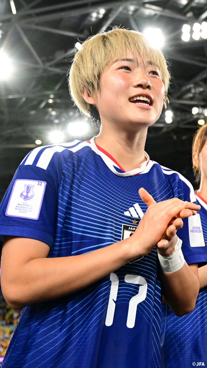 値千金の決勝ゴール⚽️✨ 浜野まいか 選手の試合後会見コメントをお届け🎥 🗣️「(得点後も)まだ時間はたくさんあったので、嬉しかったというよりほっとした気持ちでした」 #WAC2026 #WAC2026 #なでしこジャパン #サッカー日本代表