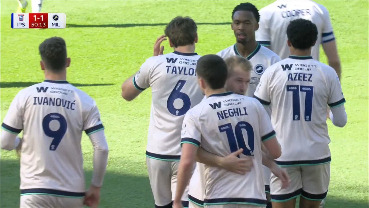 Josh Coburn converts and Millwall are level against their promotion rivals! 🔥